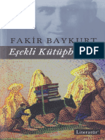Fakir Baykurt Eşekli Kütüphaneci Literatür Yayınları