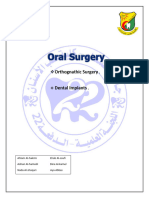 Orthognathic Surgery & Dental Implant