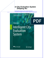 Textbook Intelligent City Evaluation System Zhiqiang Wu Ebook All Chapter PDF