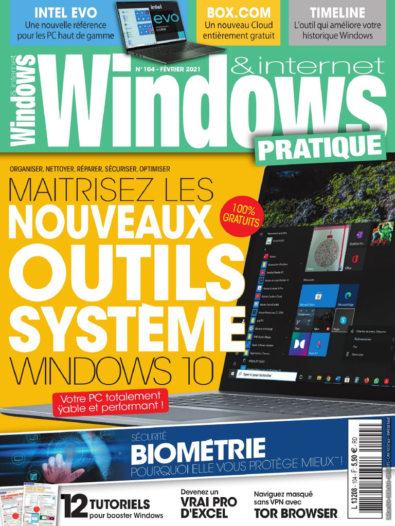 N°104 (Maitrisez Les Nouveaux Outils Système Windows 10) | PDF