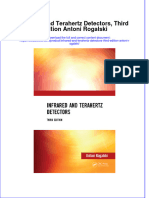 Download pdf Infrared And Terahertz Detectors Third Edition Antoni Rogalski ebook full chapter 