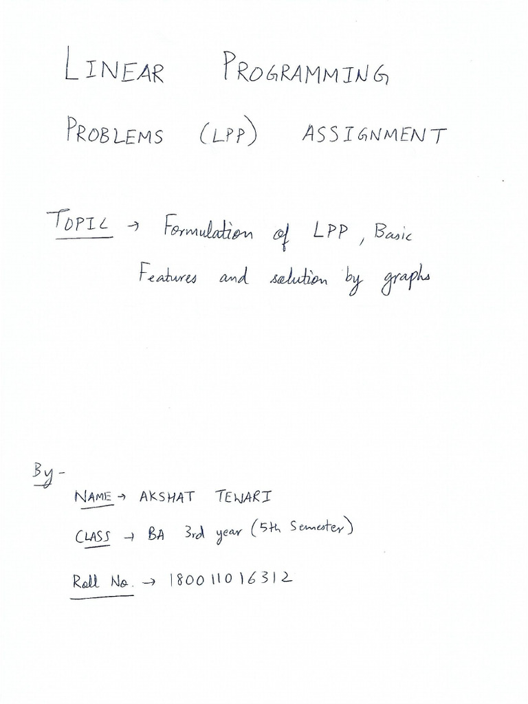 LPP Proj | PDF