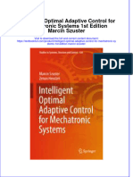 Textbook Intelligent Optimal Adaptive Control For Mechatronic Systems 1St Edition Marcin Szuster Ebook All Chapter PDF