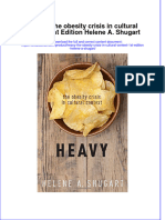Textbook Heavy The Obesity Crisis in Cultural Context 1St Edition Helene A Shugart Ebook All Chapter PDF