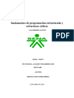 fundamentos de programación estructurada y estructuras cíclicas GA3-220501093-AA2-EV01