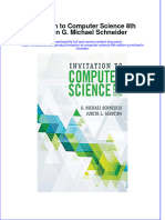 Textbook Invitation To Computer Science 8Th Edition G Michael Schneider Ebook All Chapter PDF