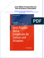 Textbook Ionic Polymer Metal Composites For Sensors and Actuators Inamuddin Ebook All Chapter PDF