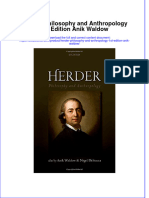 Textbook Herder Philosophy and Anthropology 1St Edition Anik Waldow Ebook All Chapter PDF