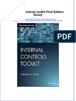 PDF Internal Controls Toolkit First Edition Doxey Ebook Full Chapter
