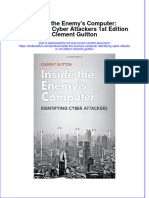 Textbook Inside The Enemys Computer Identifying Cyber Attackers 1St Edition Clement Guitton Ebook All Chapter PDF