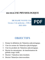 Hemolyse Physiologique