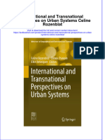 Textbook International and Transnational Perspectives On Urban Systems Celine Rozenblat Ebook All Chapter PDF