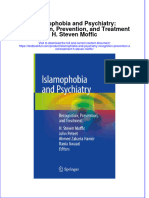 Textbook Islamophobia and Psychiatry Recognition Prevention and Treatment H Steven Moffic Ebook All Chapter PDF