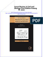 PDF International Review of Cell and Molecular Biology First Edition Kwang W Jeon Ebook Full Chapter