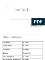 Lecture 01 Introduction To It