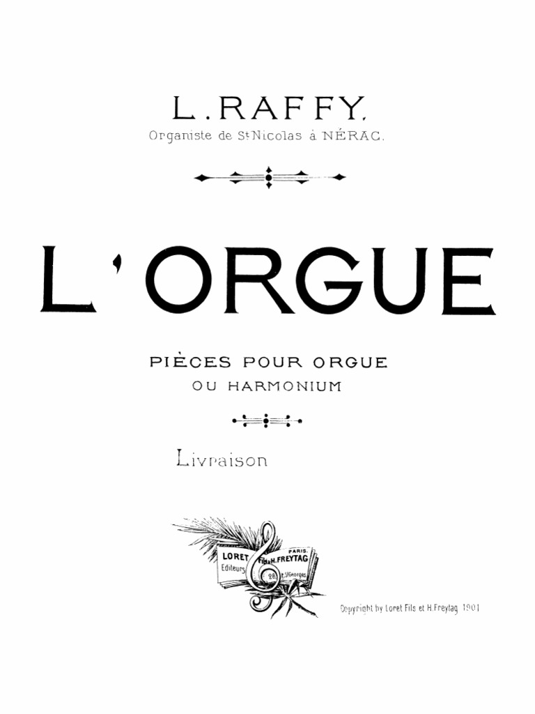 Louis Raffy L'Orgue Book 2 | PDF