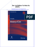 Textbook History of Zen 1St Edition Yu Hsiu Ku Auth Ebook All Chapter PDF