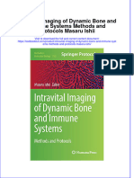 Textbook Intravital Imaging of Dynamic Bone and Immune Systems Methods and Protocols Masaru Ishii Ebook All Chapter PDF