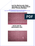 Download pdf Justice And The Meritocratic State Political Philosophy For The Real World 1St Edition Thomas Mulligan ebook full chapter 