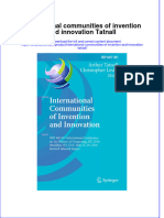 Download textbook International Communities Of Invention And Innovation Tatnall ebook all chapter pdf 