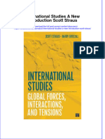 Download pdf International Studies A New Introduction Scott Straus ebook full chapter 