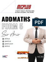 Form 5 Addmaths Sir Amir 05.02.2024