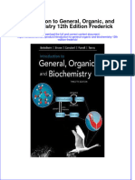 PDF Introduction To General Organic and Biochemistry 12Th Edition Frederick Ebook Full Chapter