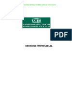 Derecho Empresarial - Unidad III