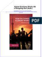 Download textbook How The Chinese Economy Works 4Th Edition Rongxing Guo Auth ebook all chapter pdf 