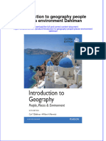 Download textbook Introduction To Geography People Places Environment Dahlman ebook all chapter pdf 
