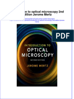 PDF Introduction To Optical Microscopy 2Nd Edition Jerome Mertz Ebook Full Chapter
