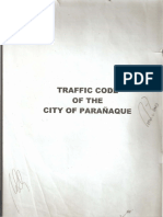 ORDINANCE NO. 05-04 (Traffic Code)