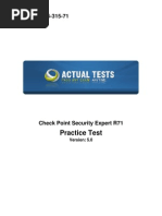 Practice Test: Checkpoint 156-315-71