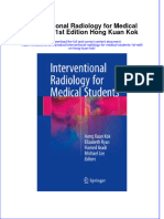 Textbook Interventional Radiology For Medical Students 1St Edition Hong Kuan Kok Ebook All Chapter PDF