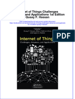 ebffiledoc_907Download textbook Internet Of Things Challenges Advances And Applications 1St Edition Qusay F Hassan ebook all chapter pdf 