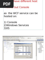 Console as Host