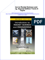 Textbook Introduction To Rocket Science and Engineering Second Edition Travis S Taylor Ebook All Chapter PDF