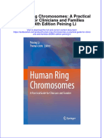 Full Chapter Human Ring Chromosomes A Practical Guide For Clinicians and Families 2024Th Edition Peining Li PDF