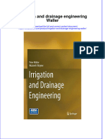 PDF Irrigation and Drainage Engineering Waller Ebook Full Chapter