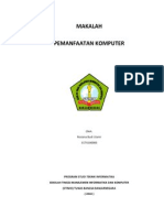 MAKALAH PEMANFAATAN KOMPUTER