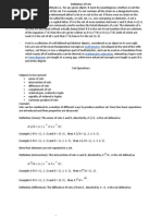 Mathematics Mathematics Education Venn Diagrams