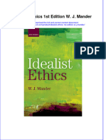 Textbook Idealist Ethics 1St Edition W J Mander Ebook All Chapter PDF