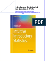 Download textbook Intuitive Introductory Statistics 1St Edition Douglas A Wolfe ebook all chapter pdf 