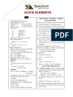 S-Block Elements