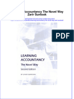 Textbook Learning Accountancy The Novel Way Zarir Suntook Ebook All Chapter PDF