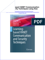 Download textbook Learning Based Vanet Communication And Security Techniques Liang Xiao ebook all chapter pdf 