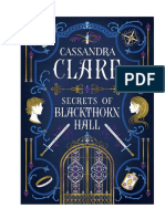 Os Segredos Da Mansão Blackthorn, Cassandra-Clare