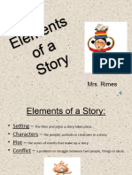 Elements of A Story Powerpoint