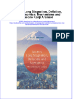 PDF Japans Long Stagnation Deflation and Abenomics Mechanisms and Lessons Kenji Aramaki Ebook Full Chapter