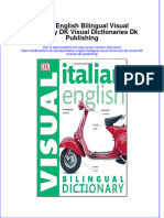 Textbook Italian English Bilingual Visual Dictionary DK Visual Dictionaries DK Publishing Ebook All Chapter PDF